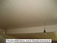 Deckentäfelung